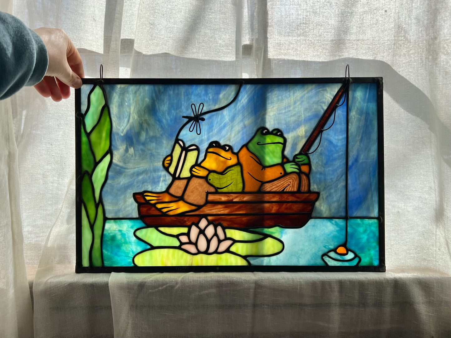 frog & toad go fishing