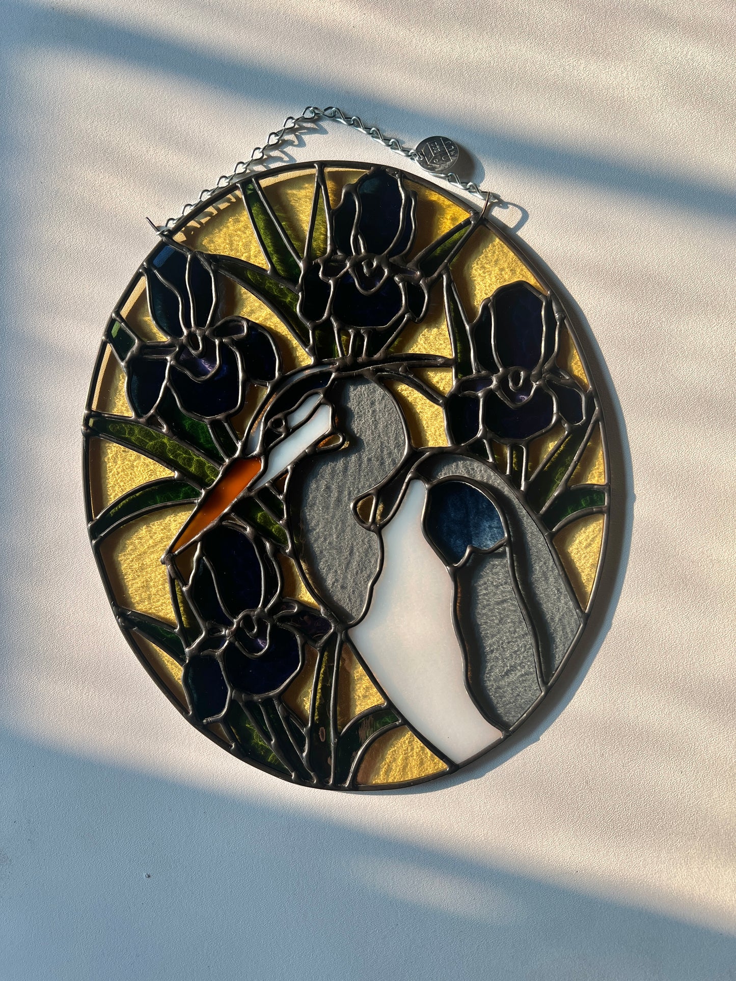 Wildflower Friend / Great Blue Heron + Wild Irises