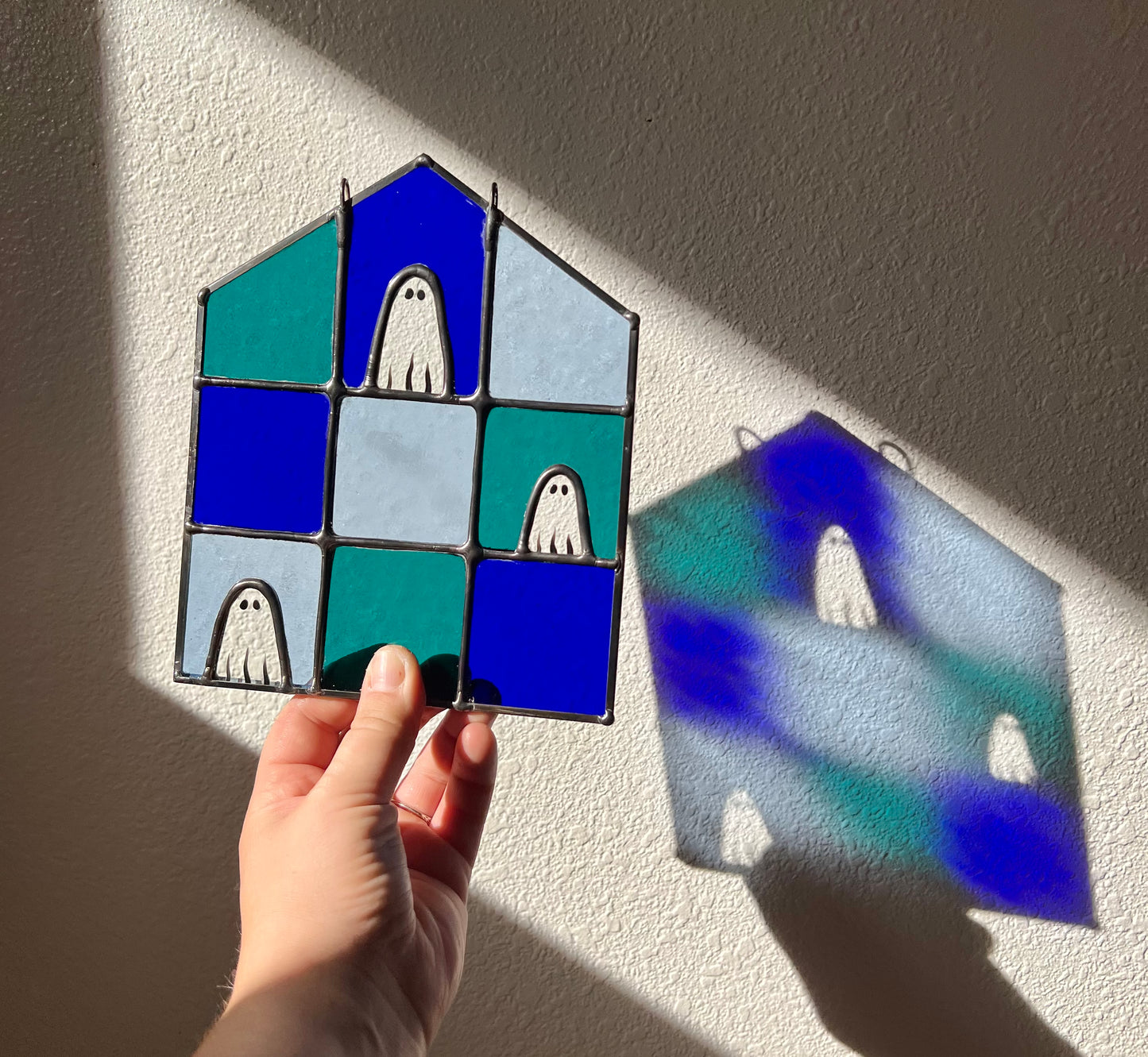 PREORDER / Haunted House / blues + teal