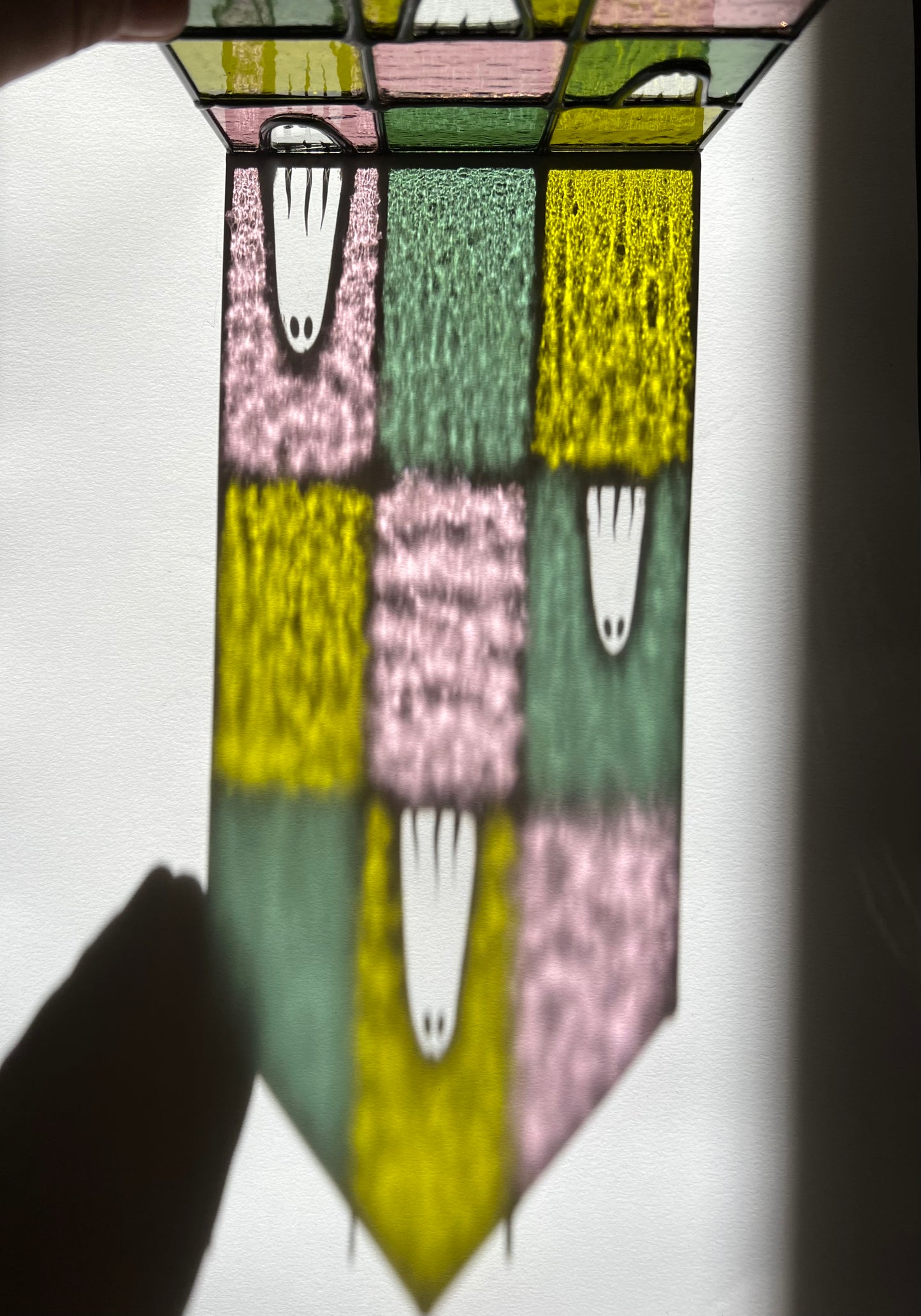 PREORDER / Haunted House / greens + purple