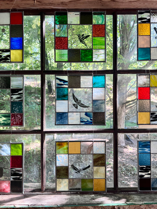 Etched Tree Swallow Palette