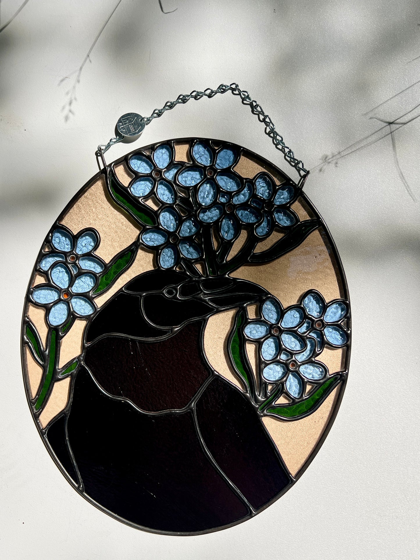 Wildflower Friend / Raven & Forget-me-nots
