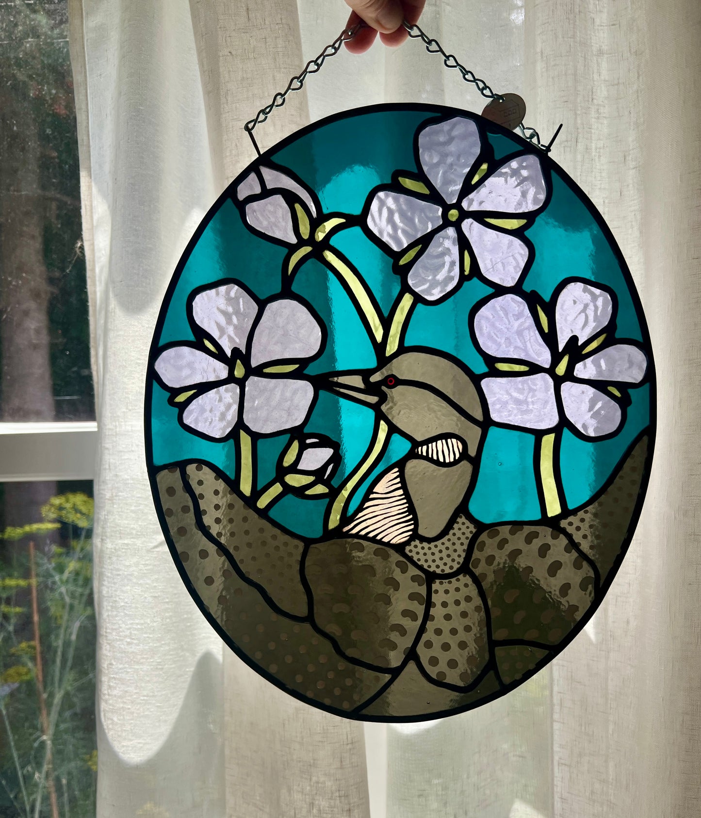 Wildflower Friend / Common Loon + Wild Geraniums