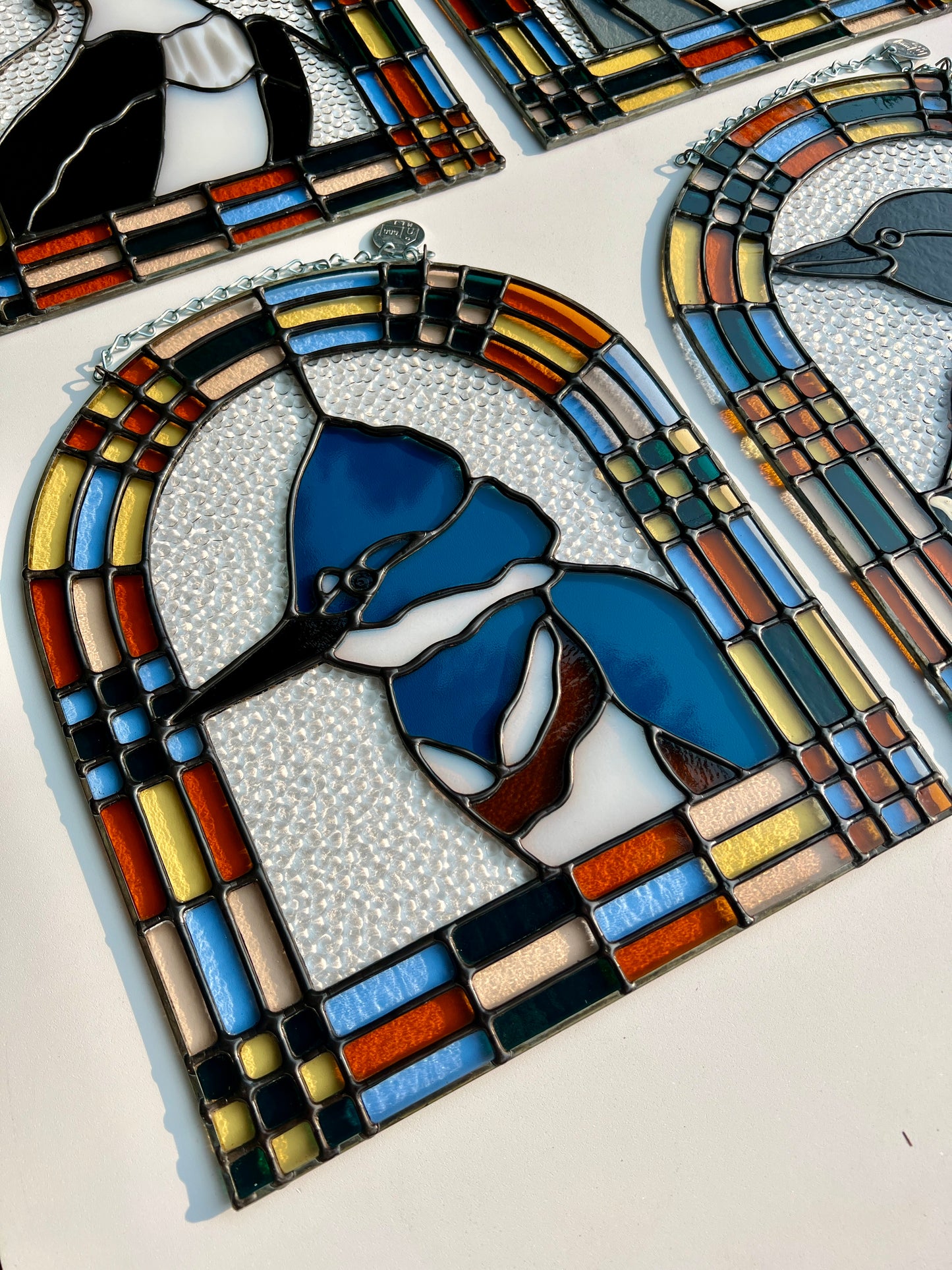 Patchwork Birds / Belted Kingfisher