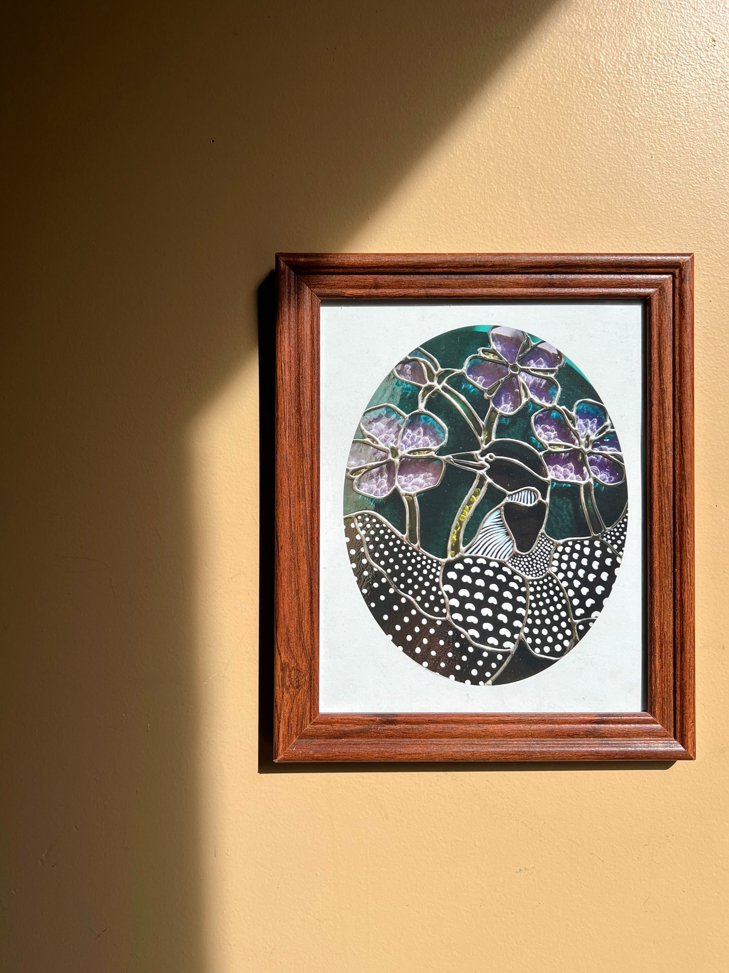 Loon and Wild Geraniums / ART PRINT / SECONDS