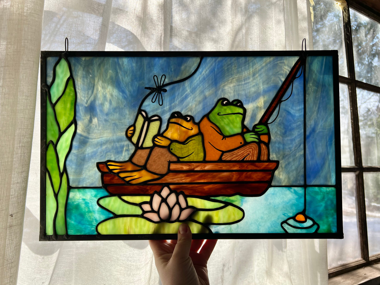 frog & toad go fishing