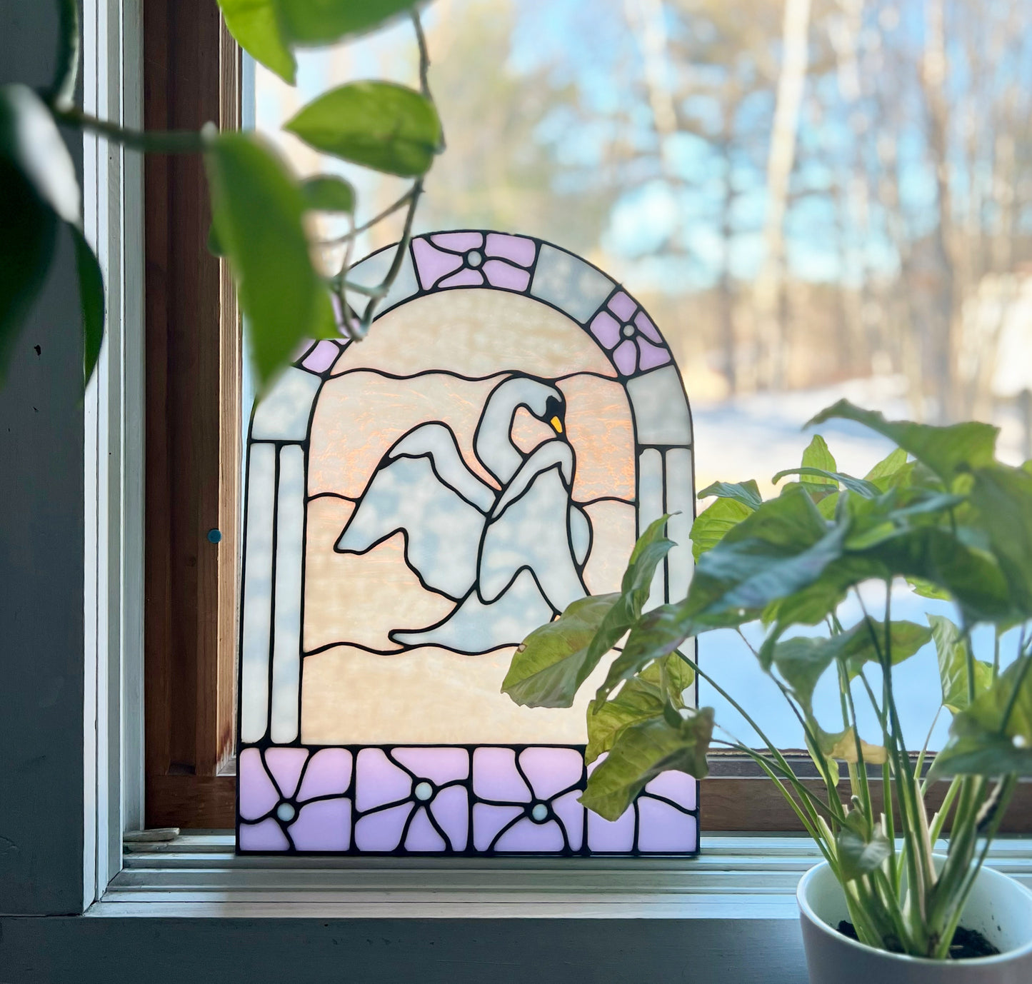 Swan Arch /Pink
