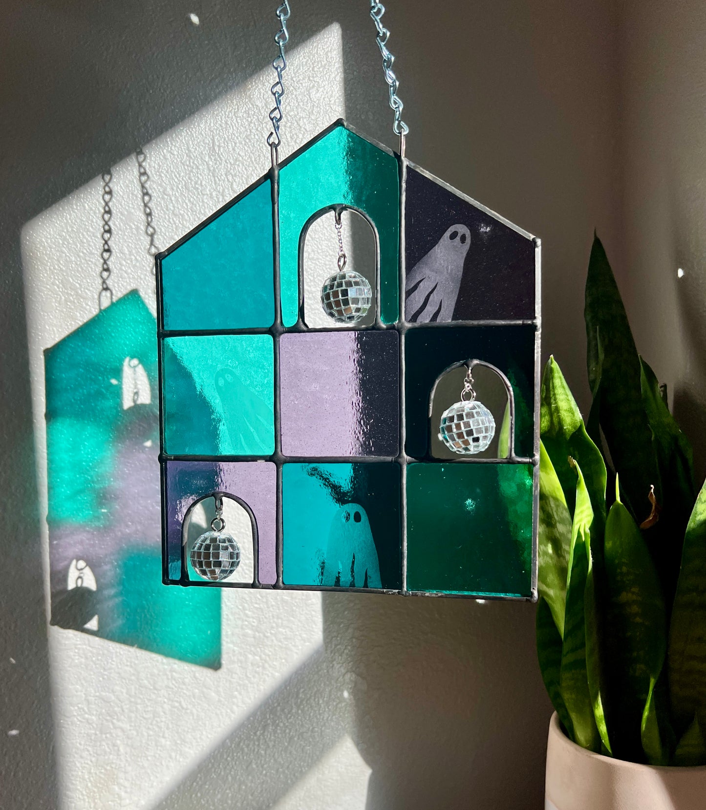 PREORDER / Haunted House Party / teal + turquoise + violet