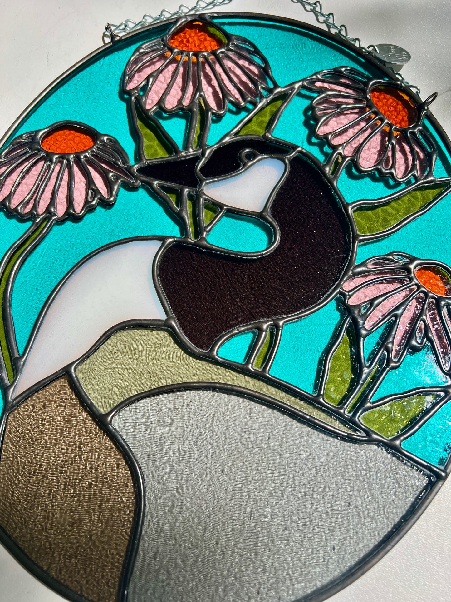Wildflower Friend / Canadian Goose+ Purple Coneflowers
