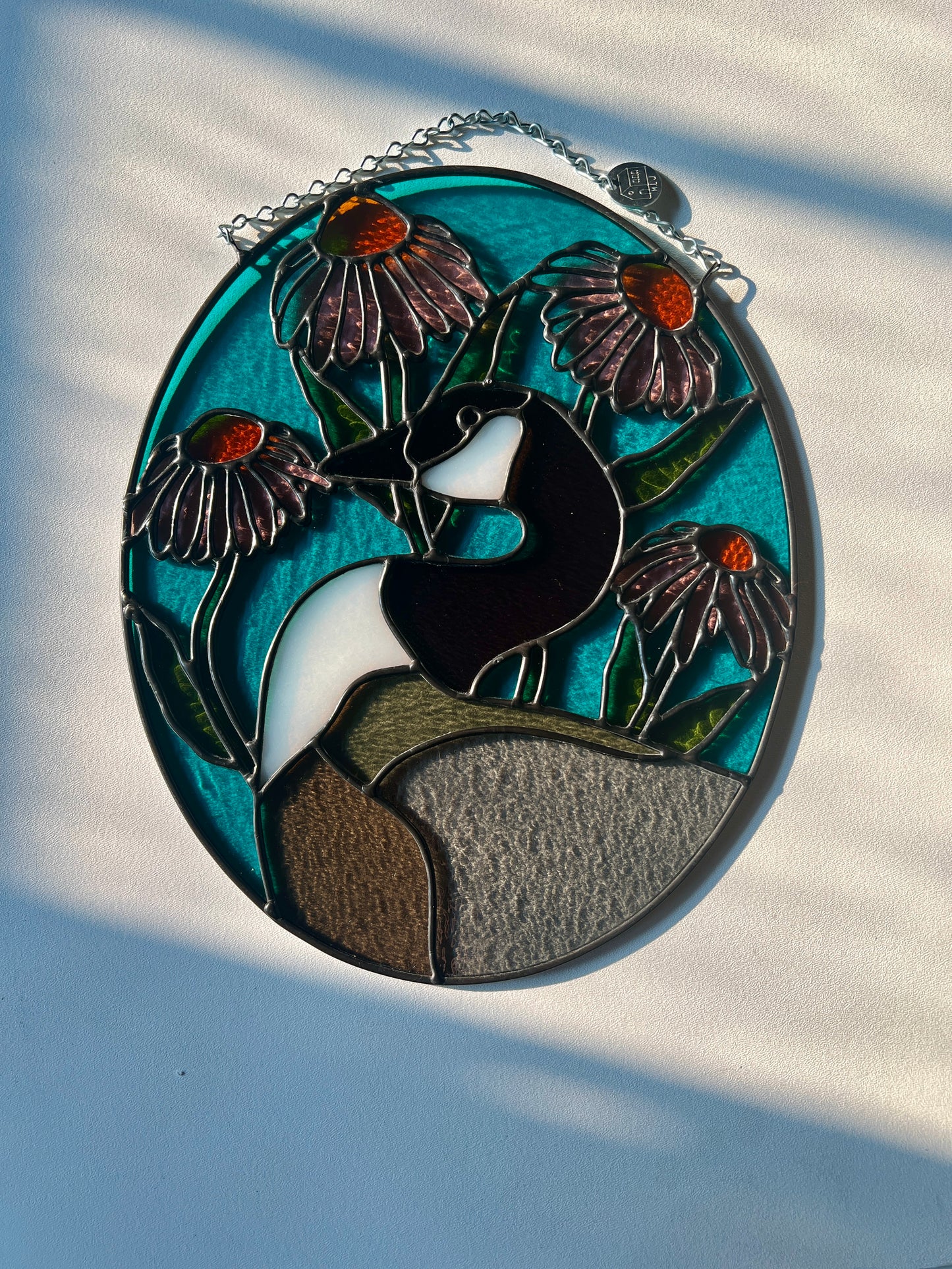 Wildflower Friend / Canadian Goose+ Purple Coneflowers