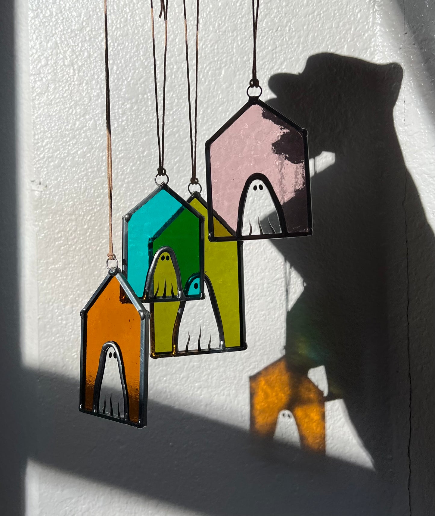 PREORDER / mini haunted house ornaments