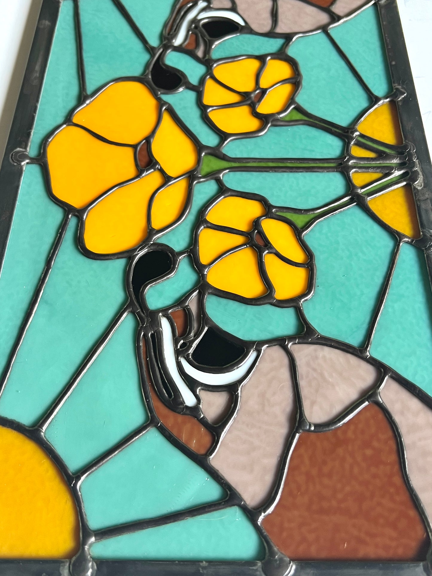 California Quails +  California Poppies