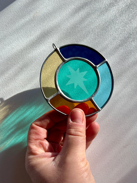 north star suncatcher no. 15