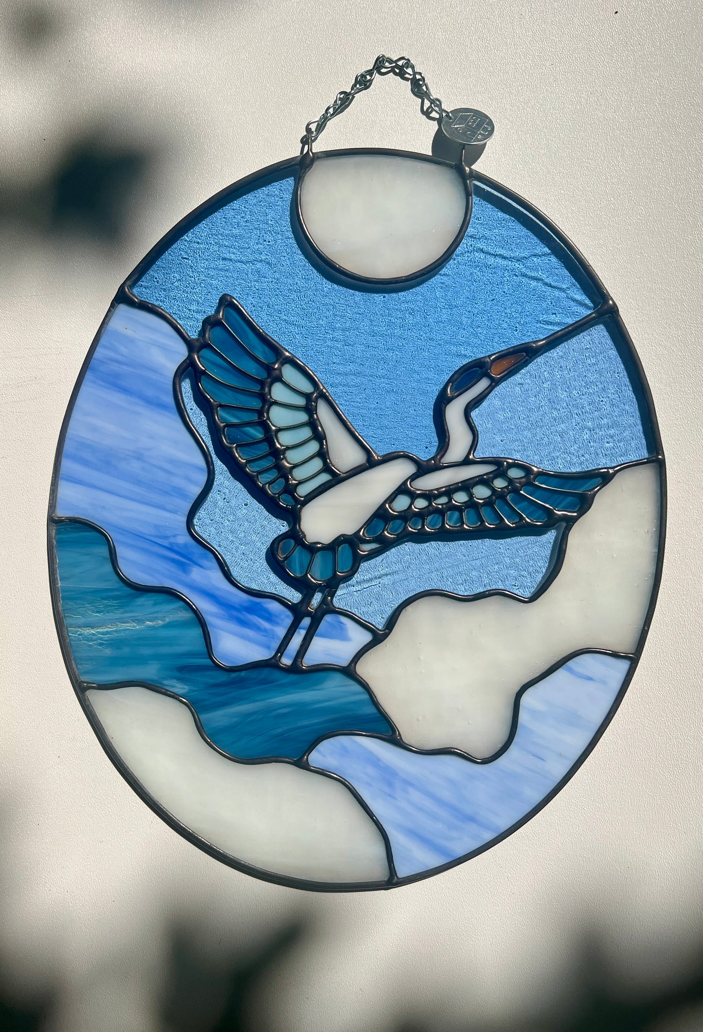 Cloudy Heron