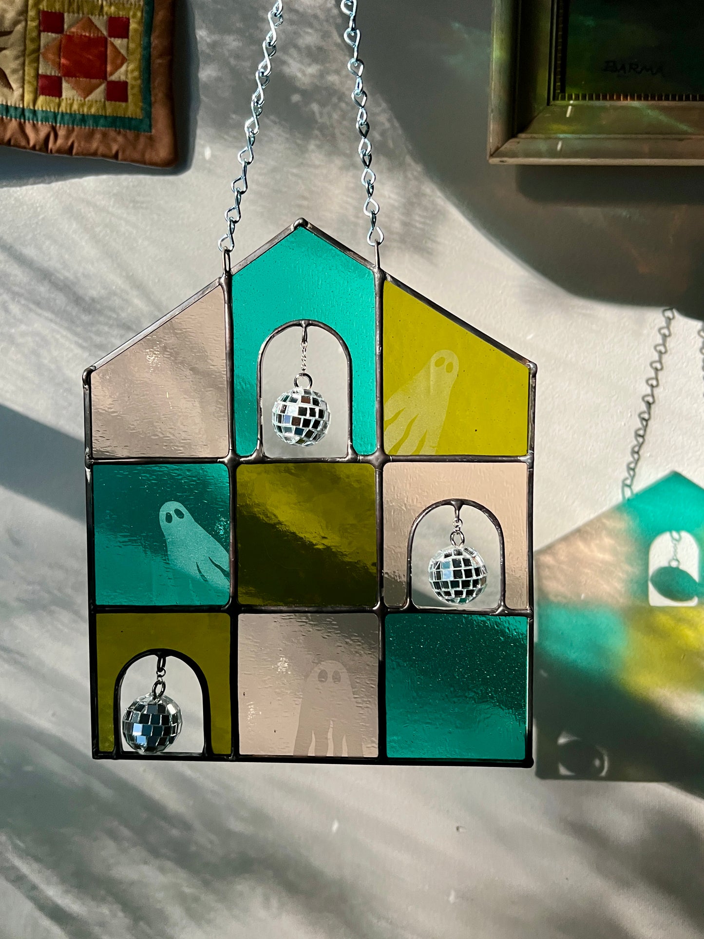 PREORDER / Haunted House Party / olive + turquoise + blush