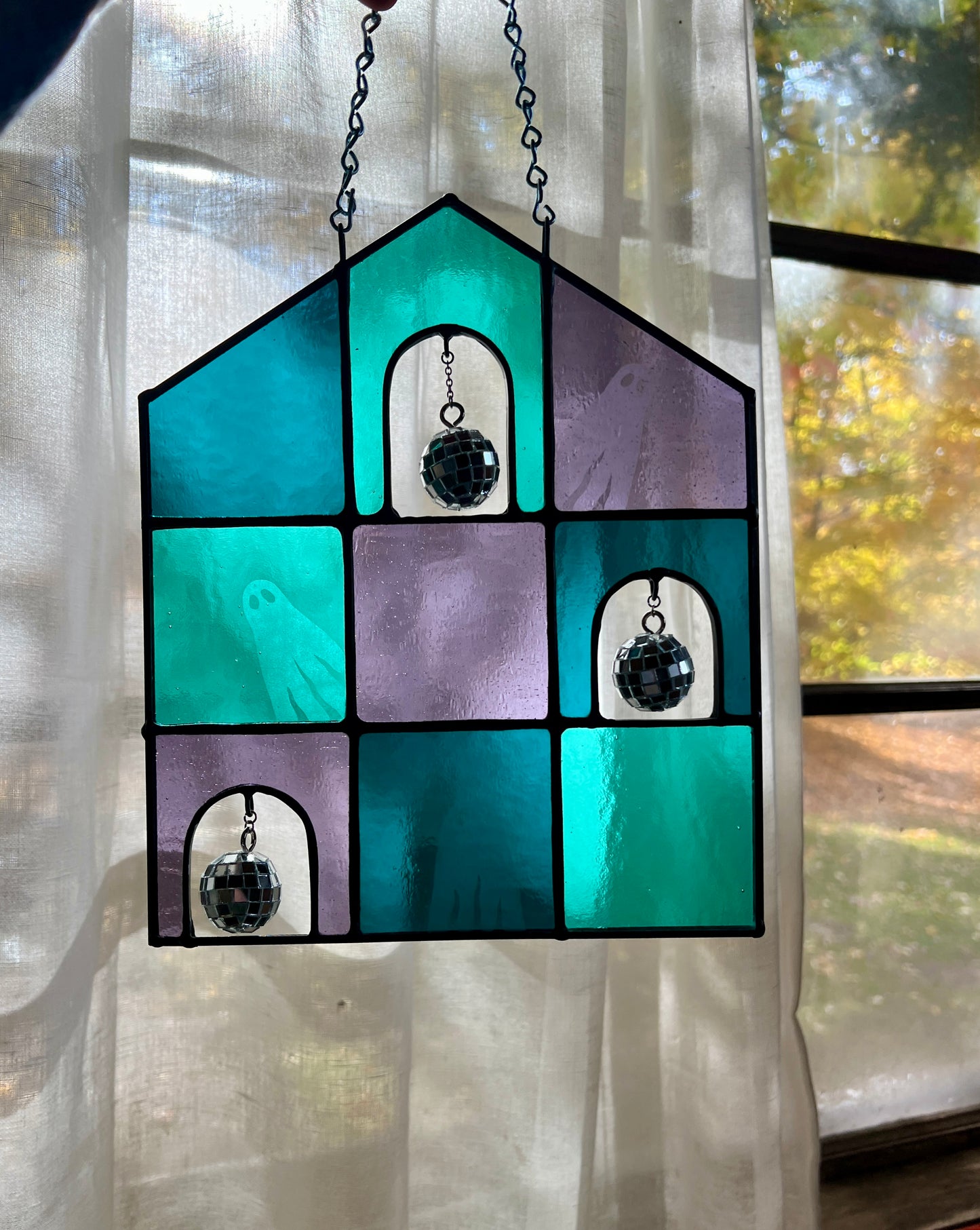 PREORDER / Haunted House Party / teal + turquoise + violet
