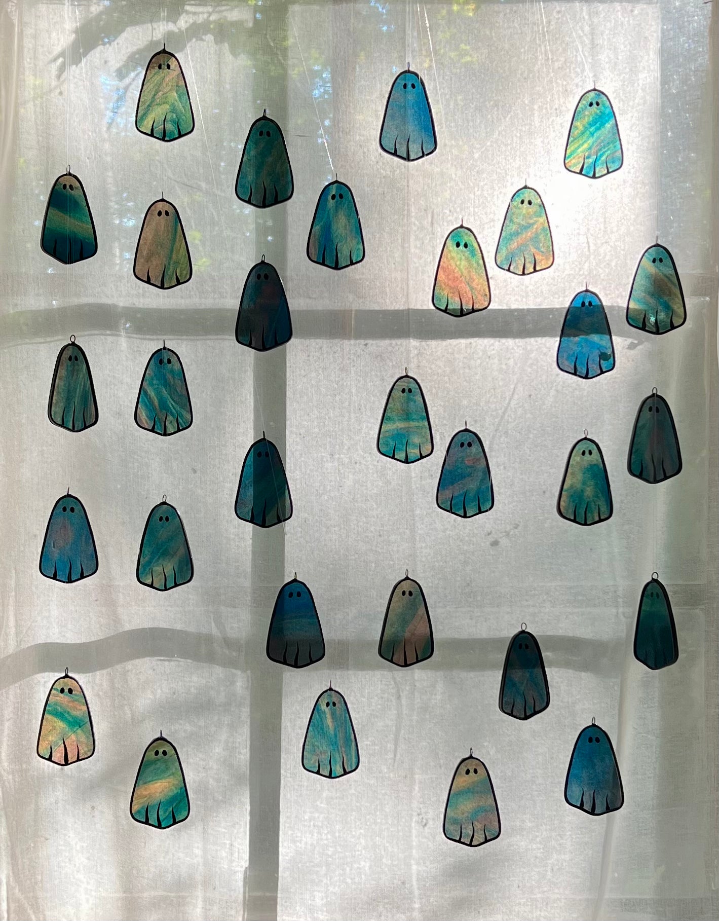PREORDER / mini tie-dye ghosties