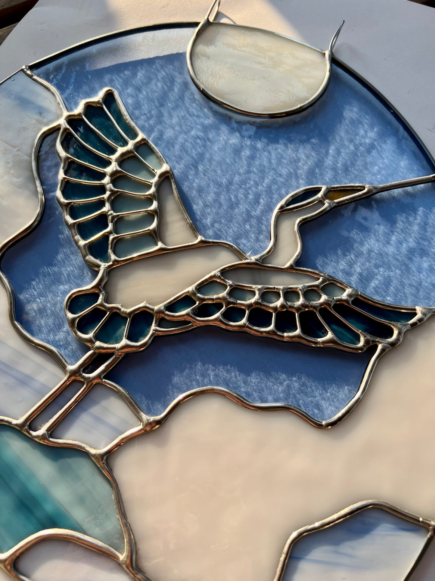 RESERVED / Cloudy Heron