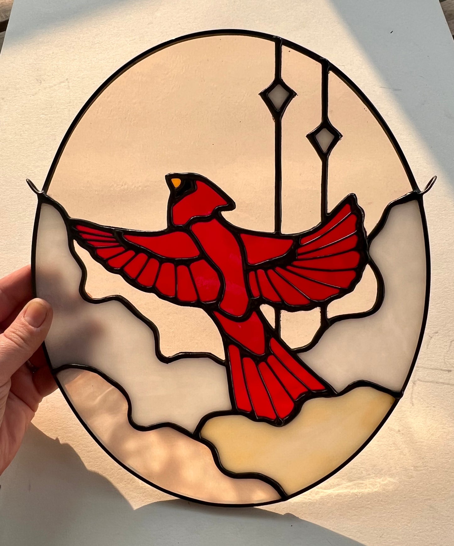 RESERVED / Cardinal in the Clouds