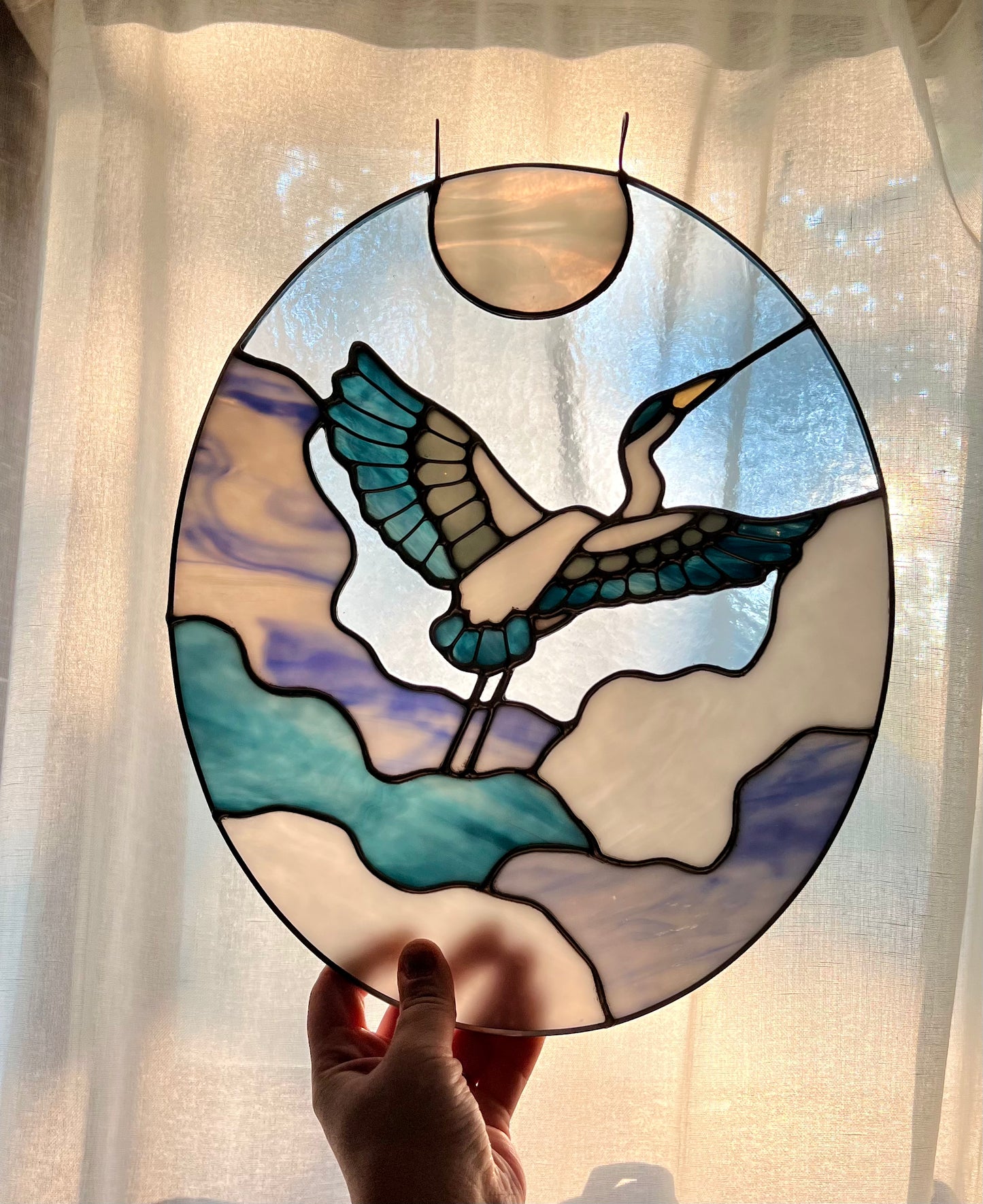 RESERVED / Cloudy Heron