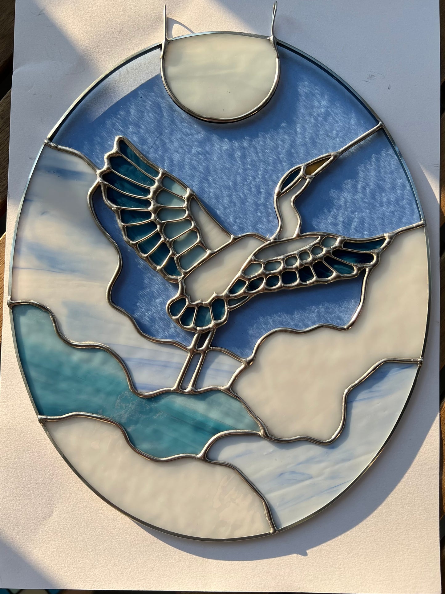 RESERVED / Cloudy Heron