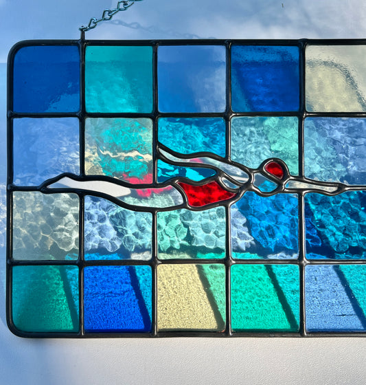 Poolside Swimmer