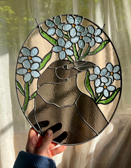 Wildflower Friend / Raven & Forget-me-nots