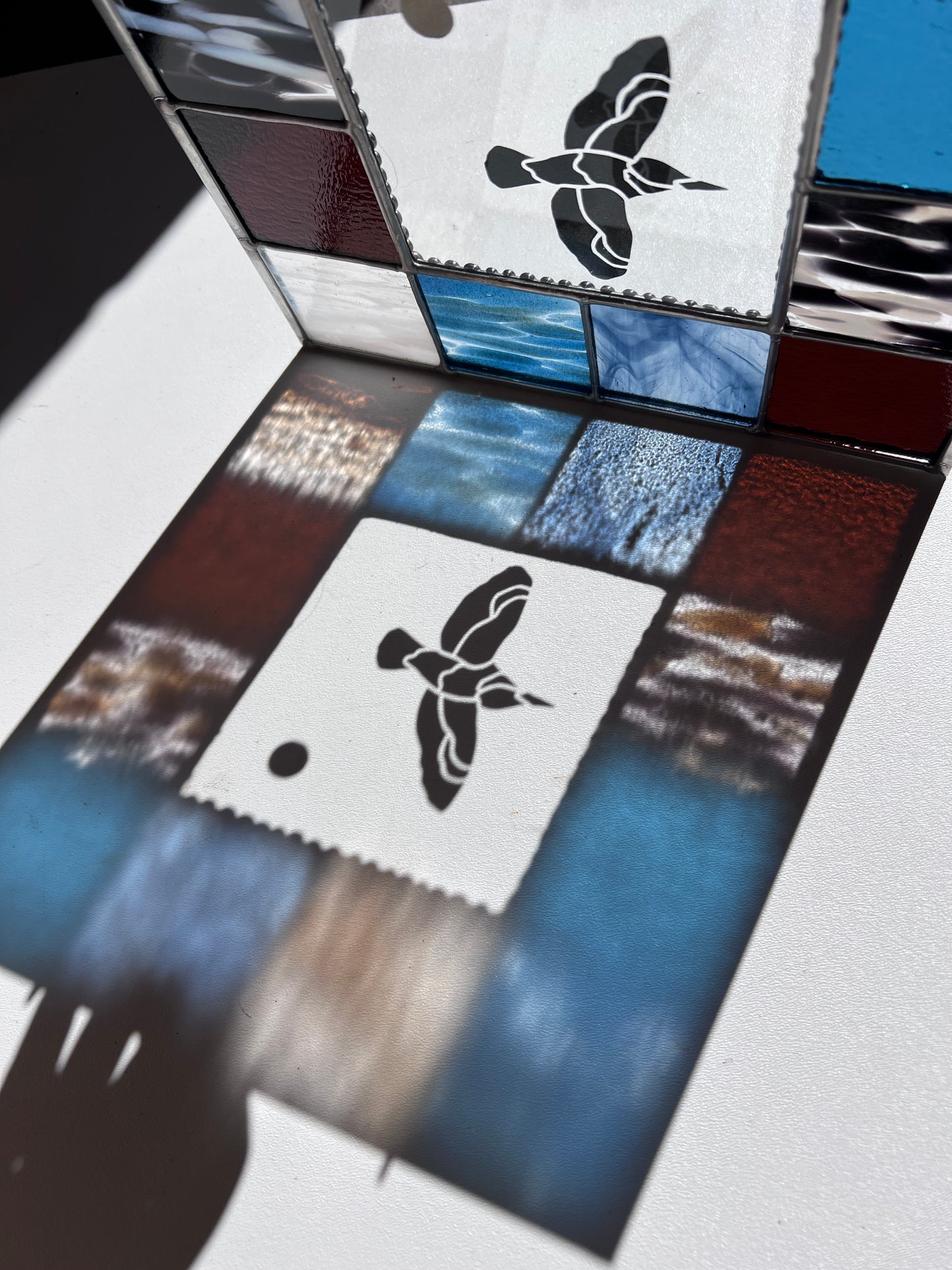 Etched Belted Kingfisher Palette