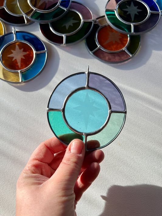 north star suncatcher no. 18