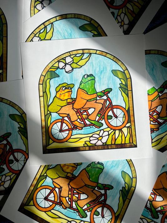 Frog and Toad Together/ ART PRINT