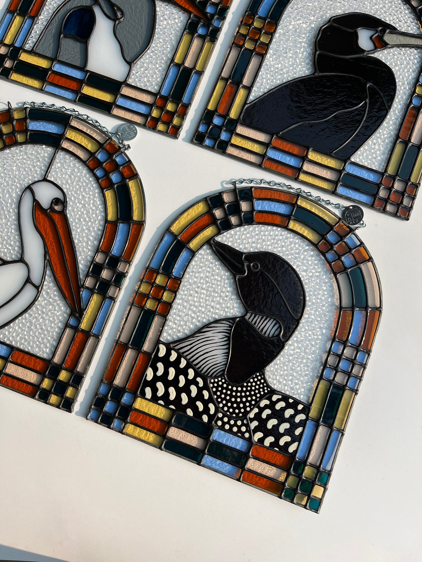 Patchwork Birds / Loon