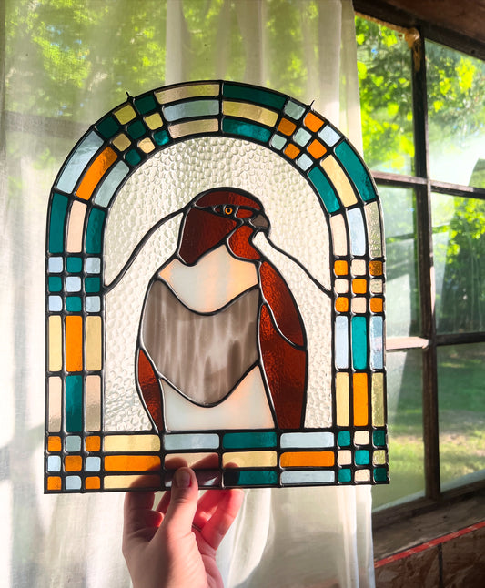 Patchwork Birds / Red-tailed Hawk