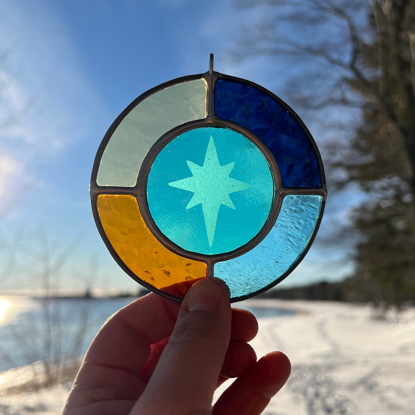 north star suncatcher no. 15