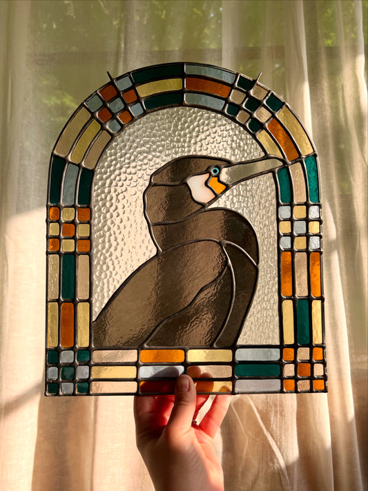 Patchwork Birds / Cormorant