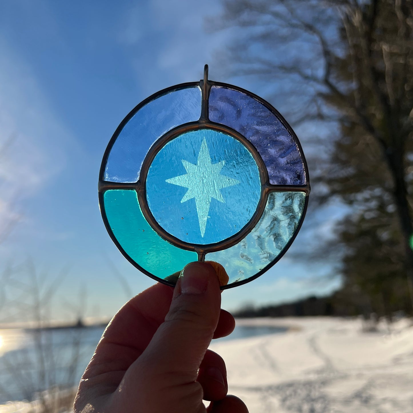 north star suncatcher no. 18