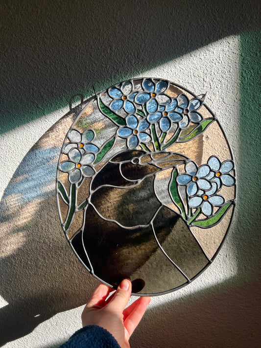 Wildflower Friend / Raven & Forget-me-nots