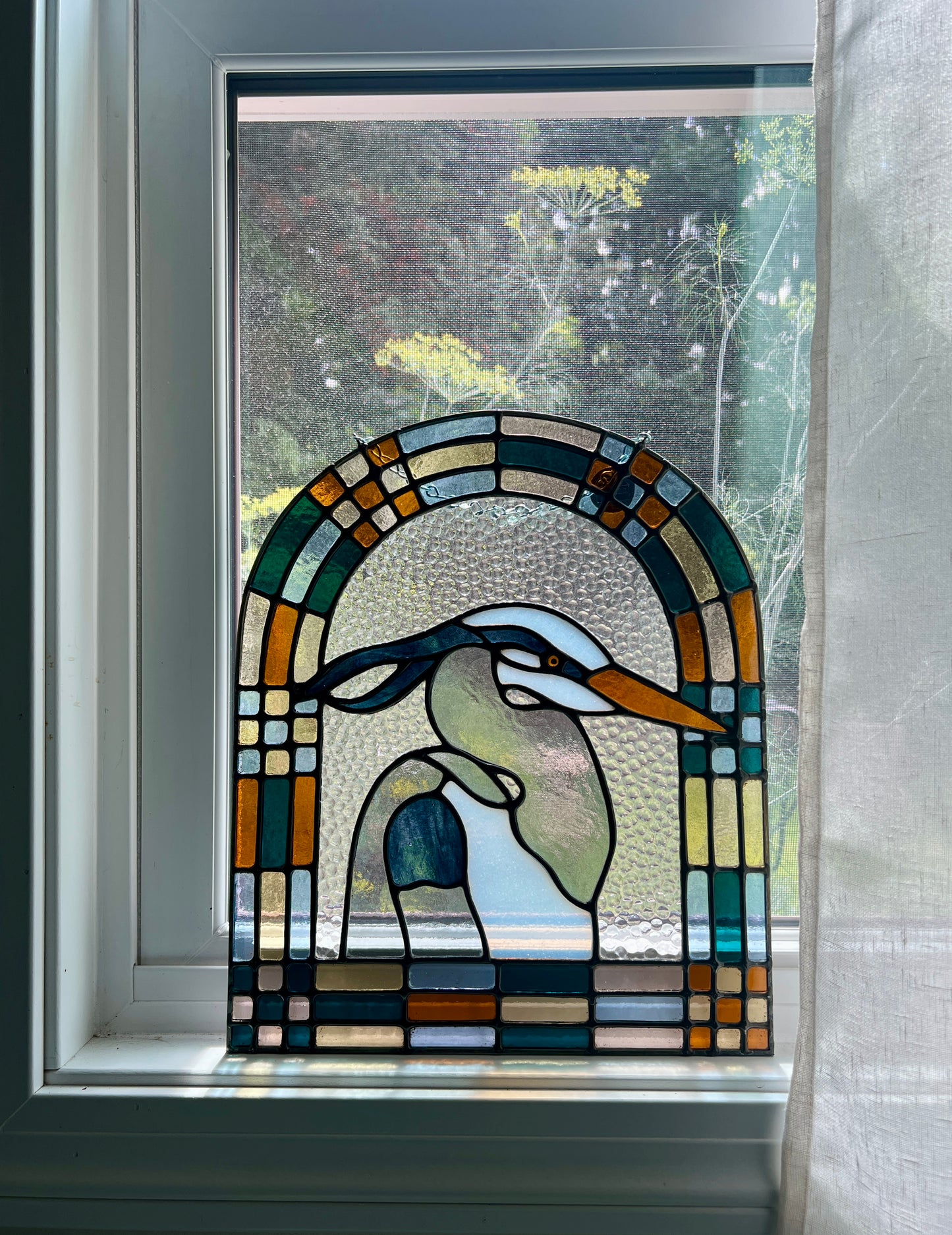Patchwork Birds / Great Blue Heron
