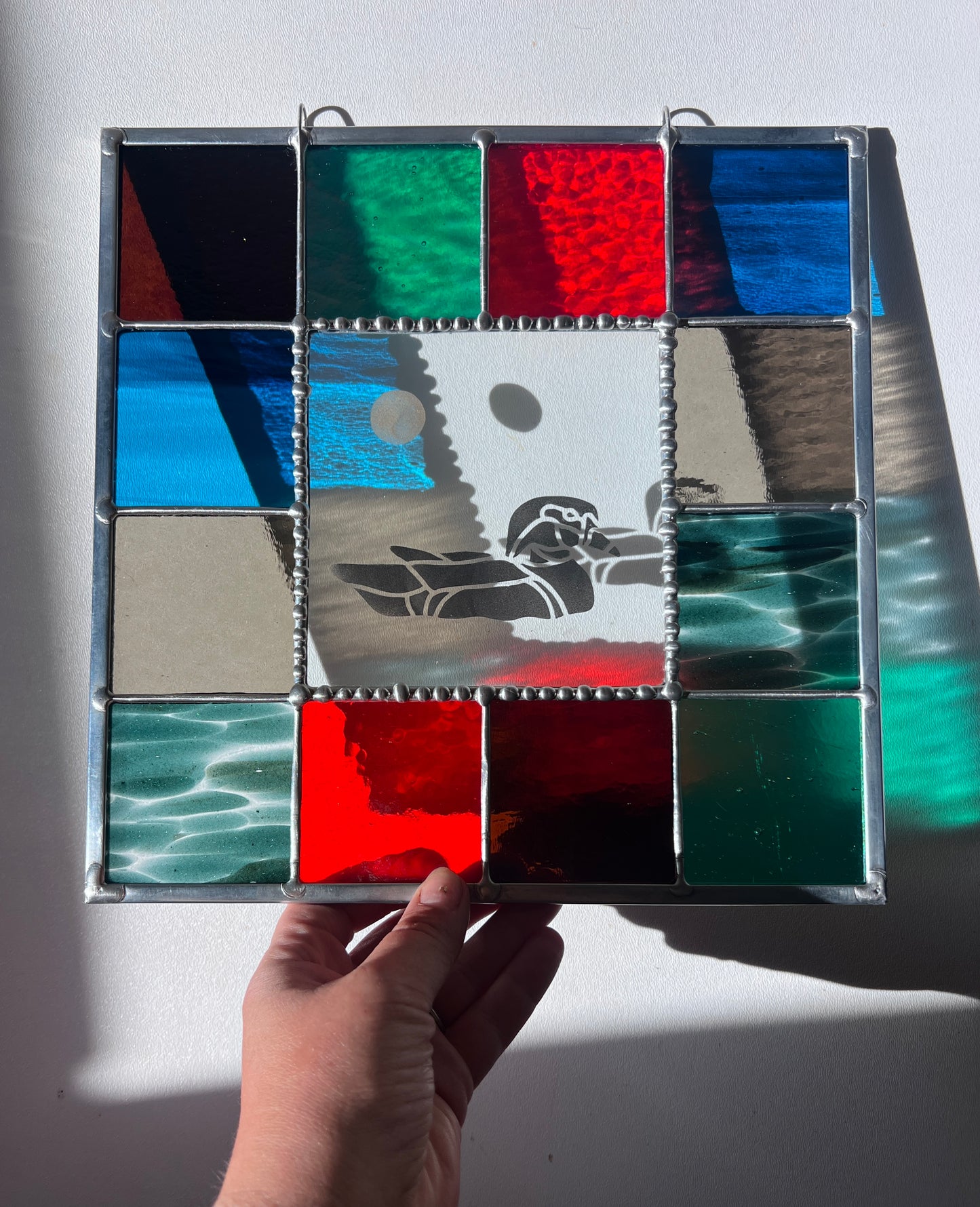 Etched Wood Duck Palette