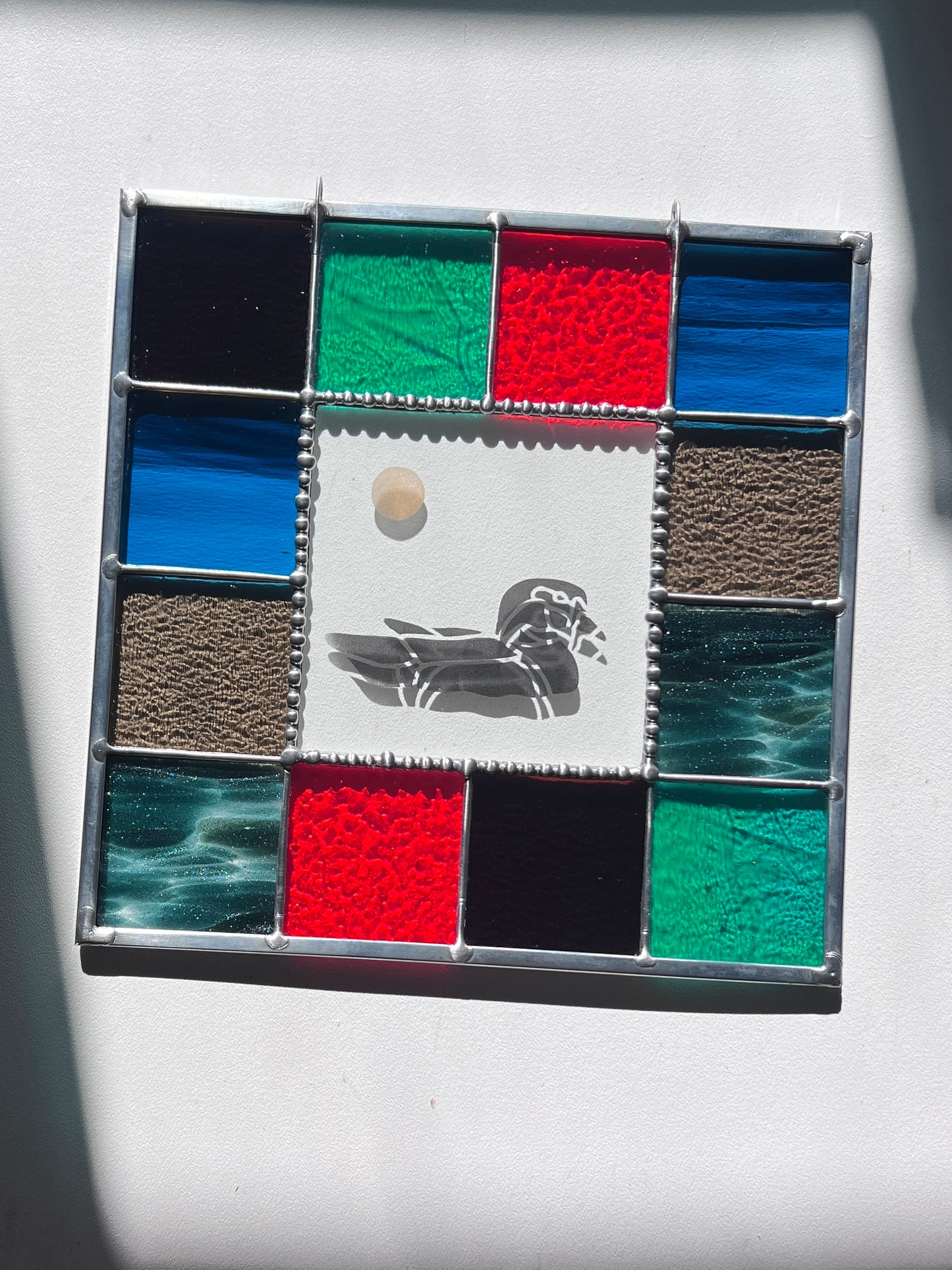 Etched Wood Duck Palette