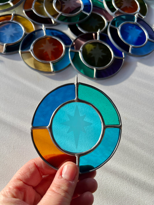 north star suncatcher no. 8