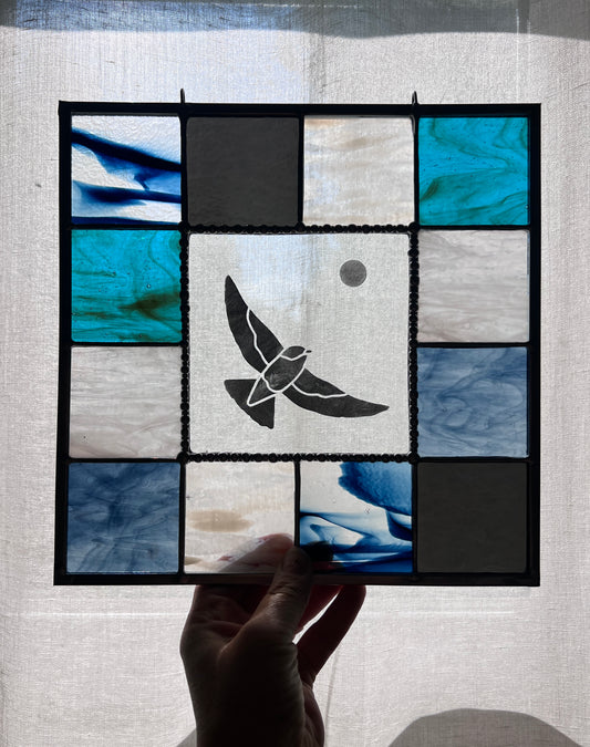 Etched Tree Swallow Palette