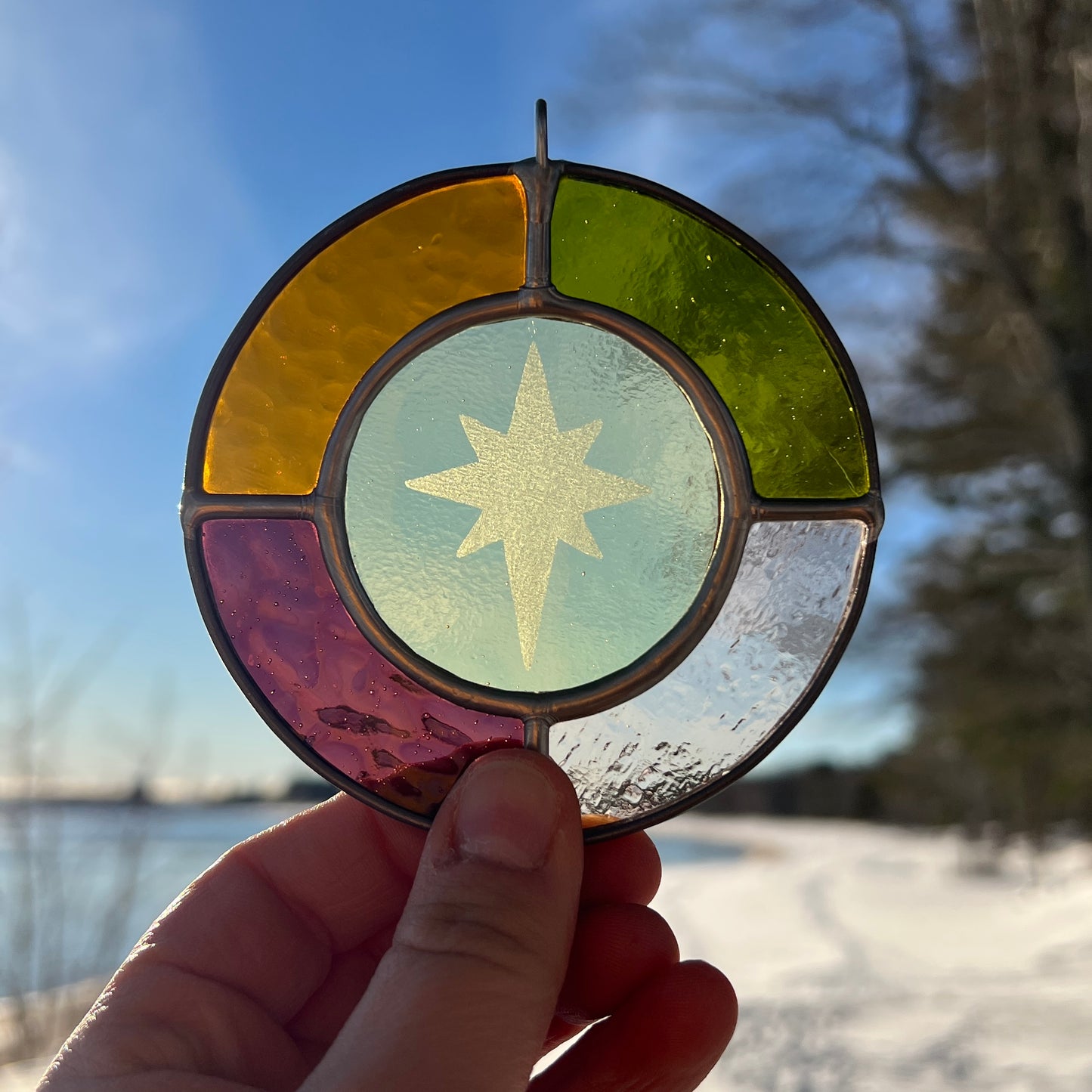 north star suncatcher no. 9