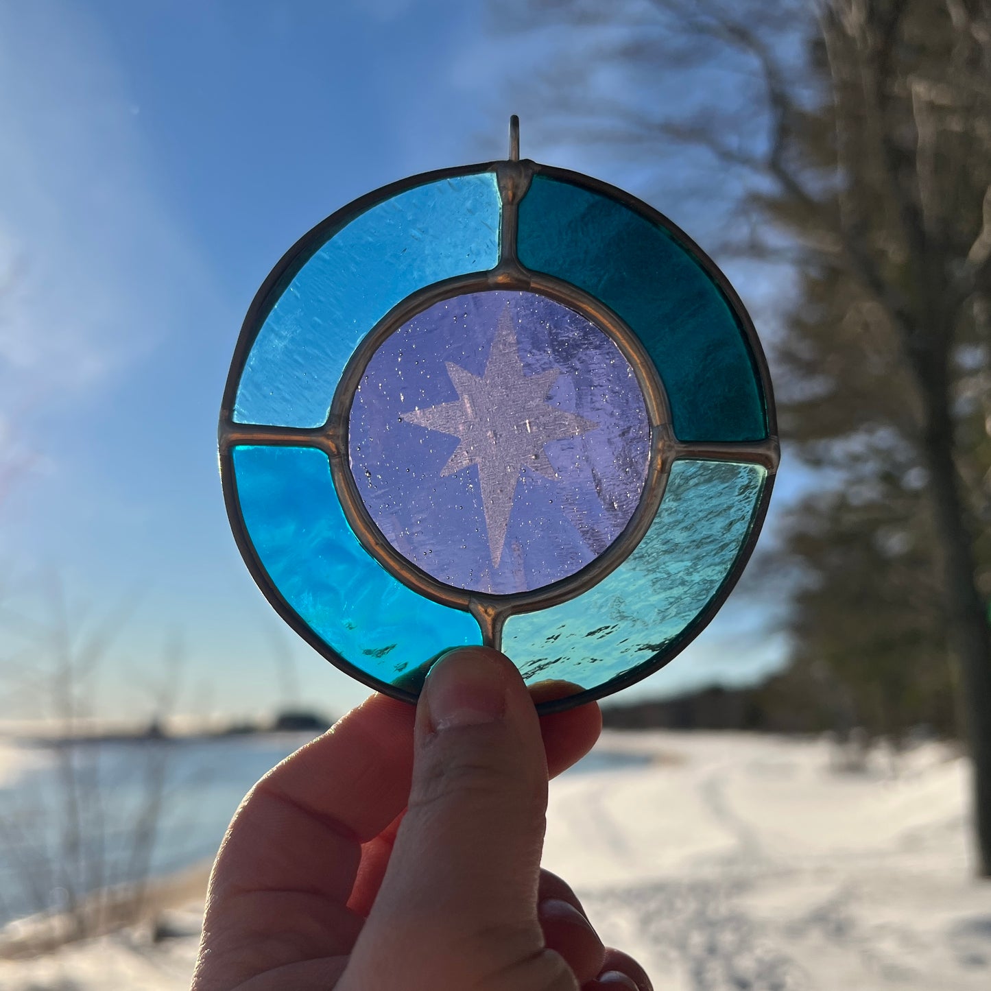 north star suncatcher no. 12