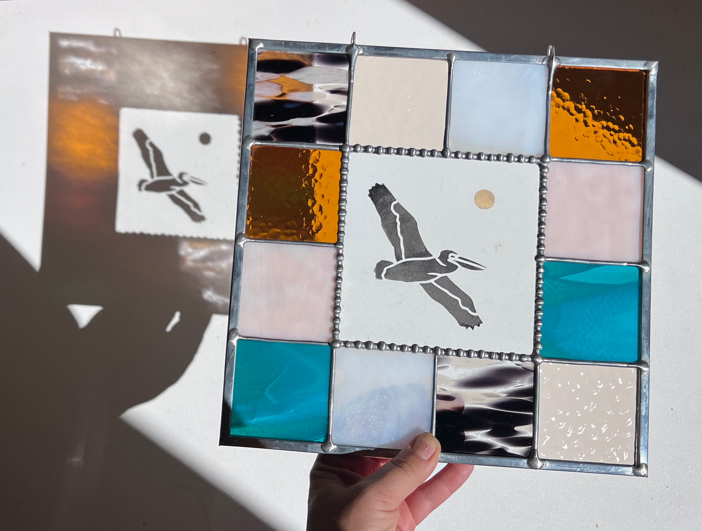 Etched White Pelican Palette