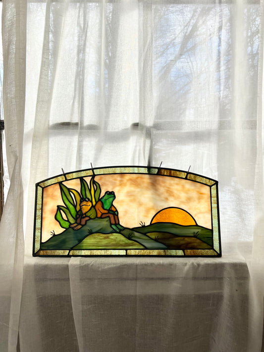 frog and toad sit and do nothing