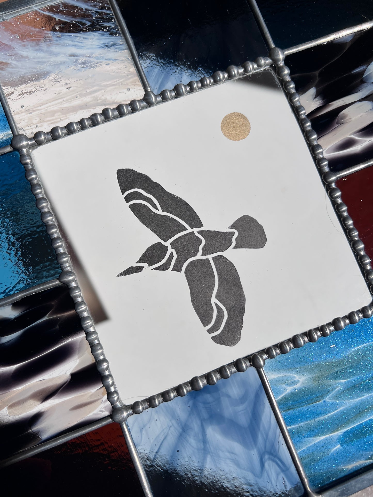 Etched Belted Kingfisher Palette