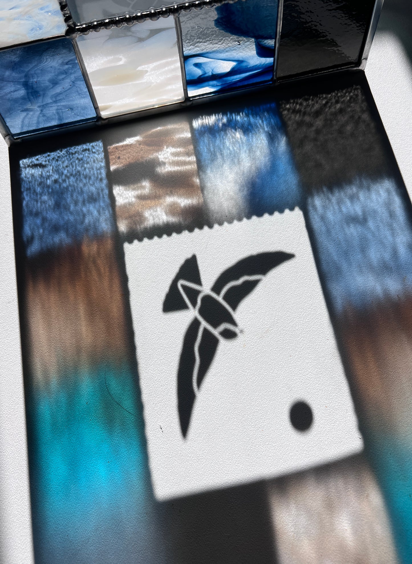 Etched Tree Swallow Palette