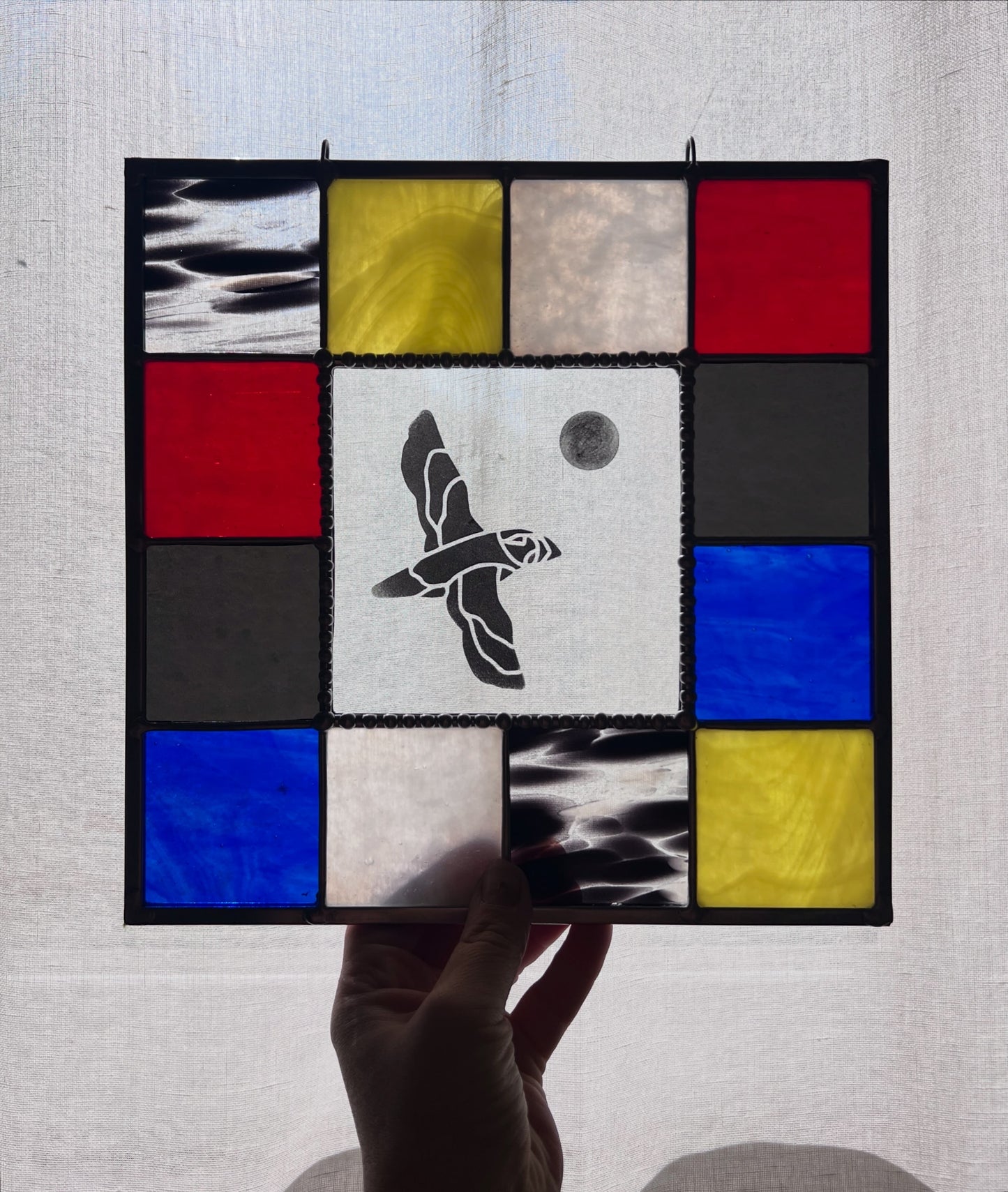 Etched Atlantic Puffin Palette