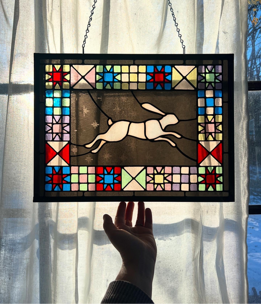 RESERVED / Dreamy Hare by Lindsey Faith