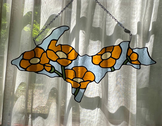 Floral Upper Peninsula / buttercups